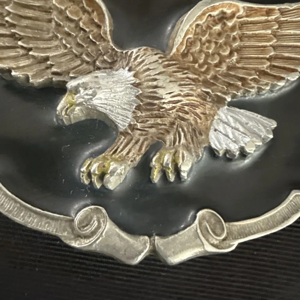VTG 1997 GAP Enameled Eagle Great American Buckle *Read Description*